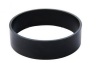 Black epoxy coating neodymium magnet rings.