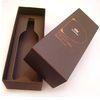 Customized Brown 80-800gsm Paper Wine Packaging Boxes For Gift Matte / Shiny