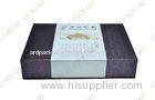 Delicate Gold Stamped Paper Cardboard Food Packaging Boxes For Moon Cake