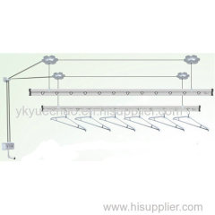 Balcony Ceiling Mounted Lifting Clothes Drying Rack