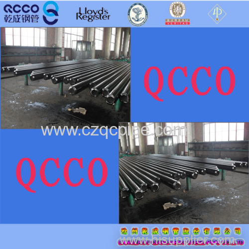 QCCO supply ASTM A106 Gr.B carbon seamless pipes 3PE coating
