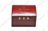 Small Luxury Wooden Gift Boxes For Watch, Custom Jewelry Cosmetic Packing Box