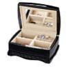 High End Black Jewelry / Cosmetic Mahogany, Chestnut, MDF Wooden Storage Boxes