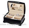 High End Black Jewelry / Cosmetic Mahogany, Chestnut, MDF Wooden Storage Boxes