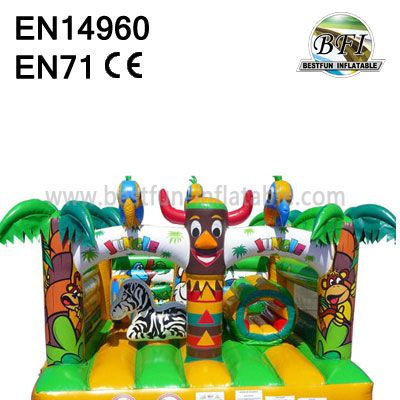 Hot Sale Indian Jungle Inflatable Castle