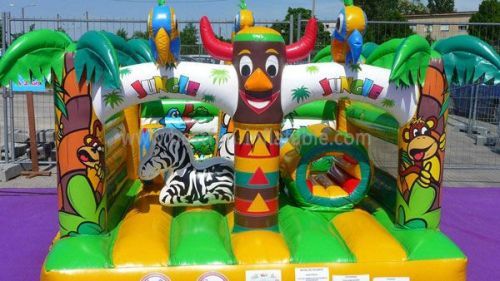Hot Sale Indian Jungle Inflatable Castle