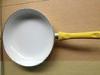 28cm White Ceramic Coating Stamped Fry Pan With Induction Bottom