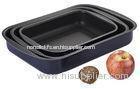 Aluminum Nonstick Induction Square Frying Pan For Bakery Oven