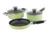 Aluminum Alloy 5 Pcs Non Stick Cookware Set With Induction Bottom