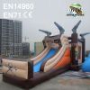 Pirate Ship Inflatable Slide Trampoline Combo for Park