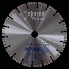 250mm laser saw blade of turbo