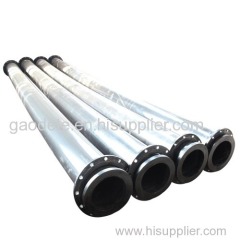 Large diameter HDPE pipe for water and oil