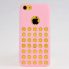 New Design Dot Holes TPU Silicone Case Cover For iPhone 5C