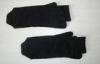 Black Cotton / Spandex Five Toes Socks , Pithiness Terry-loop Socks For Men