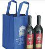 Blue 80gsm Wine PP Non Woven Bags for Sales Promotion , OHSAS18001