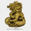 Vivid Lion Brass Scuplture