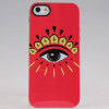 for iPhone 5 5s NEW Fashion Kenzo Eye Hard Plastic phone Case Cover -red color