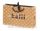 Fashionable Clothes Recycled Paper Bags / 200gsm Art Paper Bag