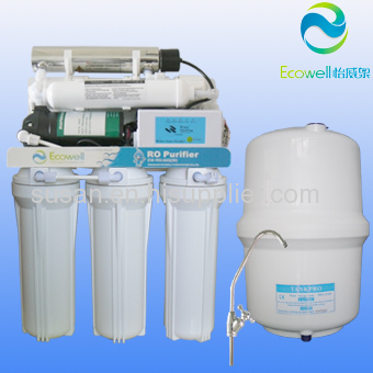 6 stage UV sterilizer water purifier / UV water purifier household reverse osmosis system