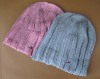 Adult knitted hat with morden tie-dye method