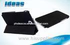 Eco friendly Black Samsung Tablet Leather Case , Small MOQ Leather Cases