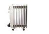 Cold Room Plastic Oil Filled Radiator 1500W , Household Appliances