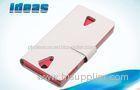 Fashion White Sony Xperia Leather Case for Sony Xperia LT29i , Book Flip Type