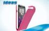 Rose HTC EVO 3D G17 Mobile Phone Leather Case