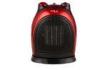 Red Portable PTC Fan Heater 1800W , Free Standing On Table