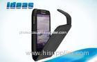 Black Vertical Flip Lenovo Phone Case / Lenovo A750 Cell Phone Pouch