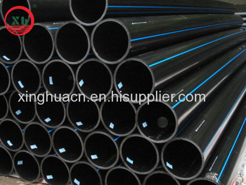 Polyethylene pipe for water gas