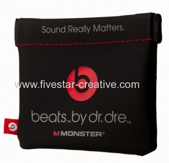 Red iBeats In Ear Monster Beats by Dre Earbud Headphones