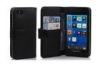 Business Type Vertical Leather Case for BlackBerry z10 , Black