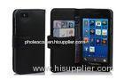 Business Type Vertical Leather Case for BlackBerry z10 , Black