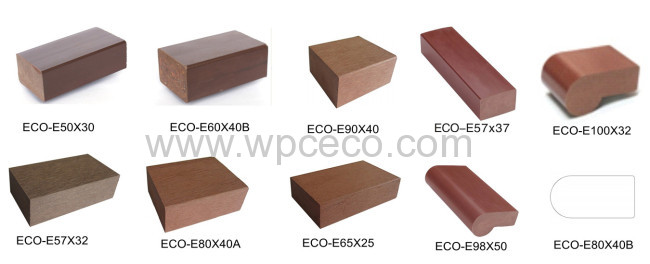 Anti-slip no paint wood plastic composite for bench