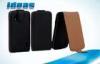 Black PU Vertical Leather Case , LG E960 Nexus 4 Phone Pouch