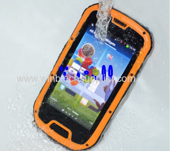 original MTK6589 Quad Core Unlocked Android 4.2 rugged cellphone IP68 Military army S09 Waterproof phone Dustproof