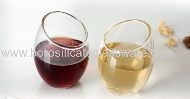 Elegant Borosilicate Glass Red Wine Glasses