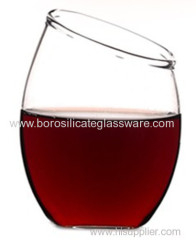 Elegant Borosilicate Glass Red Wine Glasses