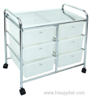 mobile drawer organizer cart