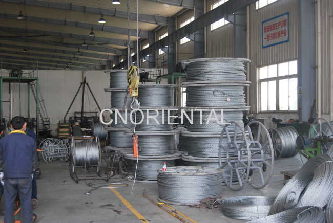 pulling rope anti-twisted steel wire rope for tension stringing