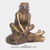 Bronze Cast Monkey Sculpture