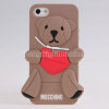 New Cute little bear silicone case for iphone 5/5s