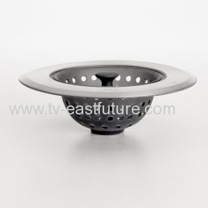 Silicone Stainless Steel Sink Strainer