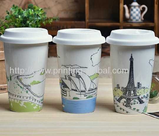 Hot stamping foil for keep cup