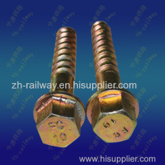 TR Hexagon Flange Screw Spike