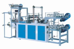 GBDR-500/600/800 Computer Control High-speed Vest/Flat Rolling Bag Making Machine(Double Lanes)