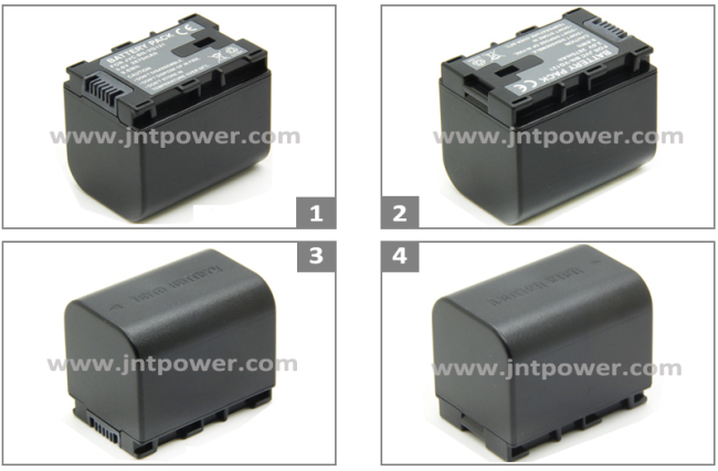 For JVC Camcorders BN-VG121 Full Decoded Battery