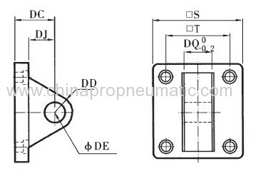 ISO CA Series Mounting Parts