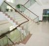 Low Emittance Safety Colour / Clear Tempered Glass Panel For Stairs , Polished Edge